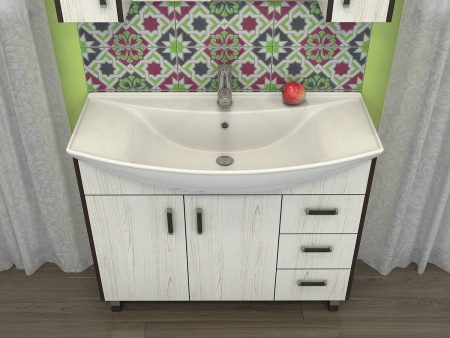 Тумба под раковину Kaksa Винтер 003777 105 см фото