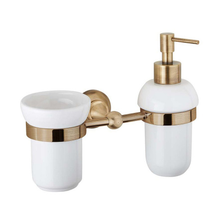 Стакан для зубных щеток с диспенсором Cezares Aphrodite APHRODITE-TDTS-02 фото