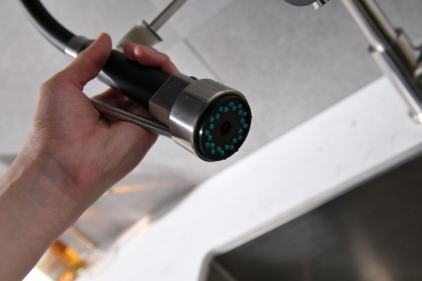 Смеситель для кухни с двумя изливами BelBagno BB-LAM50-IN фото