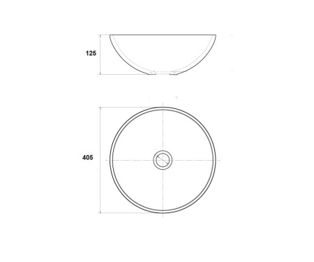 Накладная раковина Bronze de Luxe 1008 40x40 марракеш фото