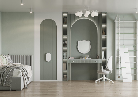 Детское зеркало Акватон Каспер 1A283502CRE20 мишка фото