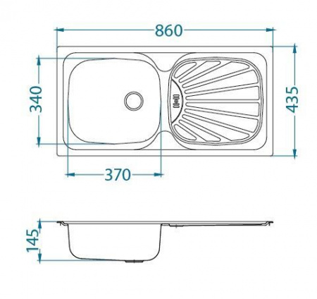 Мойка для кухни Alveus Basic 80 (Leinen) фото