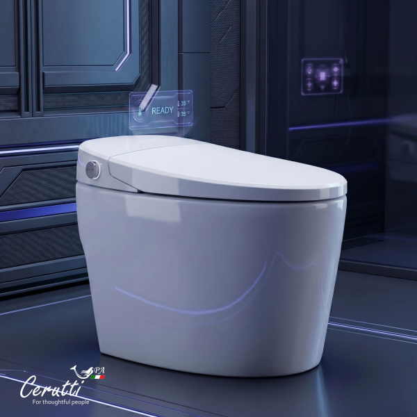 Умный электронный унитаз с функцией биде Cerutti SPA Clio Smart CT12153 фото