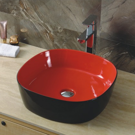 Накладная раковина CeramaLux NC 358 44х44 фото