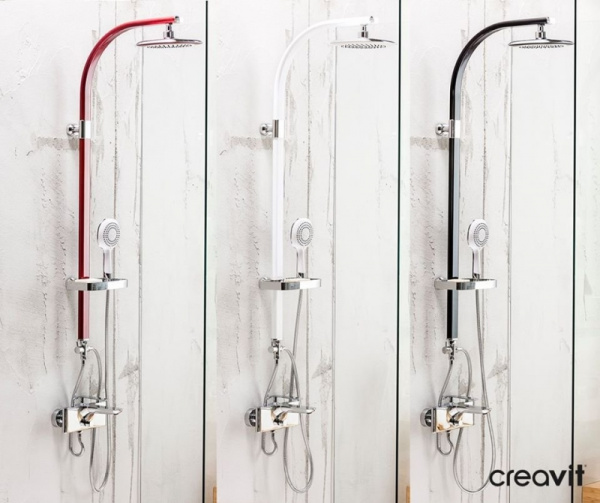 Душевая система Creavit SH773 Белая фото