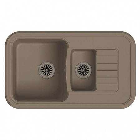 Мойка кухонная Ewigstein Antik A- 60KF темно-бежевый фото