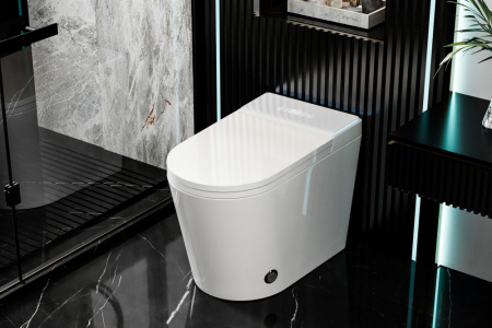 Электронный унитаз-биде Abber Bequem AC1117S фото