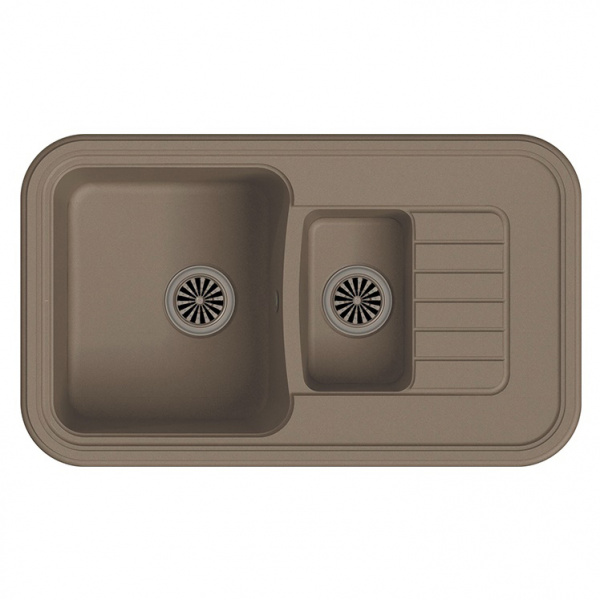 Мойка кухонная Ewigstein Antik A- 60KF темно-бежевый фото