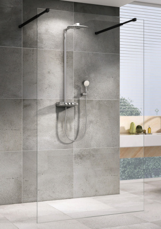 Душевая перегородка ABBER Immer Offen AG68120B8 120 см фото