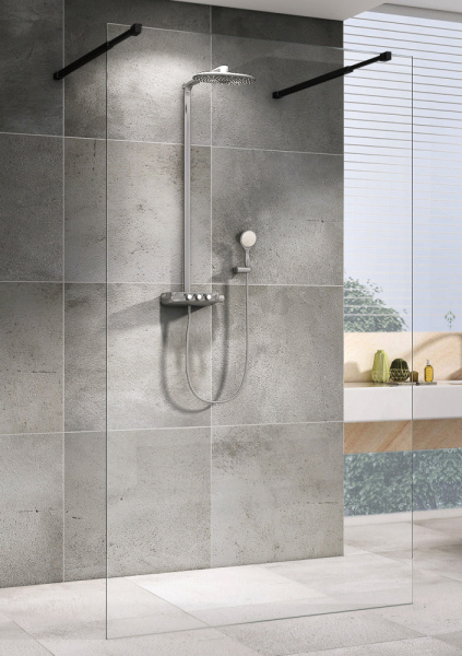 Душевая перегородка ABBER Immer Offen AG68120B8 120 см фото