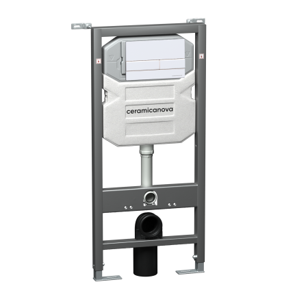 Инсталляция для унитаза Ceramica Nova Envision CN1002W с кнопкой фото