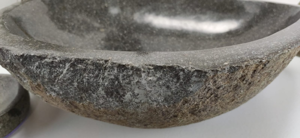 Накладная раковина из речного камня RS0861 (50*42*15) фото