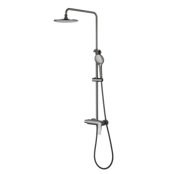 Душевая система (стойка) Lemark Bronx LM3760GM фото