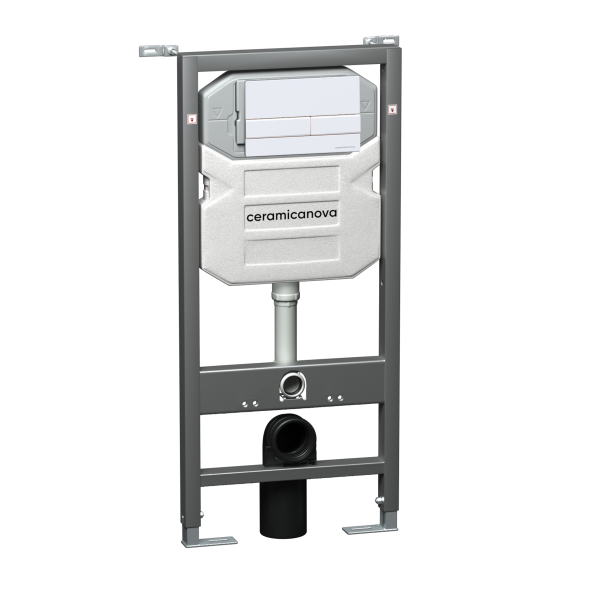 Инсталляция для унитаза Ceramica Nova Envision CN1002W с кнопкой фото