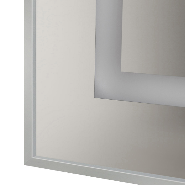 Зеркало с подсветкой и сенсорным выключателем BelBagno SPC-KRAFT-1200-800-SENS-AL 120x80 сатин фото