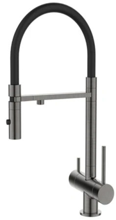 Смеситель для кухни с фильтром для воды DQ Kitchen DA1462506Grey графит фото