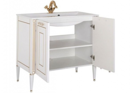 Тумба с раковиной Aquanet Паола 90 00212621 фото