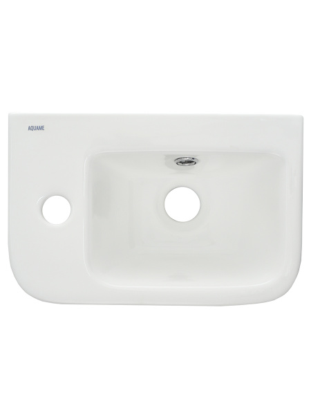 Раковина накладная AQUAme AQM5006L 375х245х135 L фото