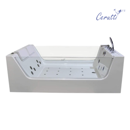 Акриловая гидромассажная ванна (джакузи) Cerutti SPA C-454 170x120 фото