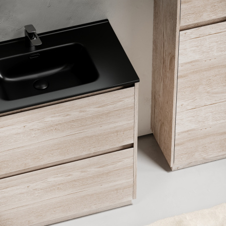 Тумба под раковину Sancos Libra Floor LB80FEG дуб галифакс натуральный фото