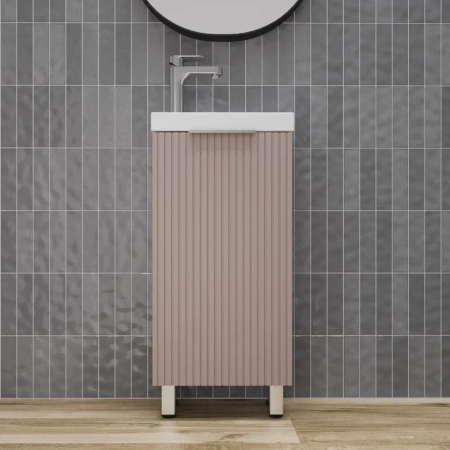 Тумба напольная Style Line Соло ЛС-00002429 санд пудровый фото