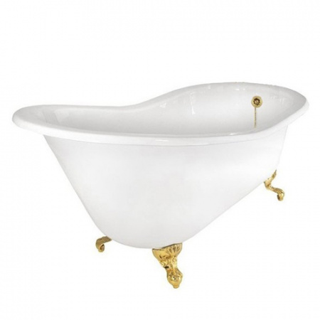 Чугунная ванна Magliezza Beatrice Do 153x76 на ножках фото