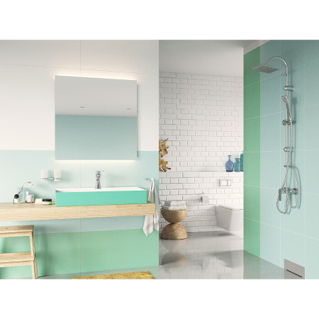 Душевая система Ferro Squerto NP22 Хром фото