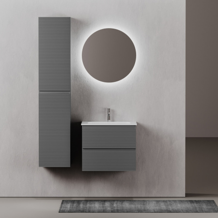 Шкаф-пенал Sancos Folk PFL35GS Grey soft фото