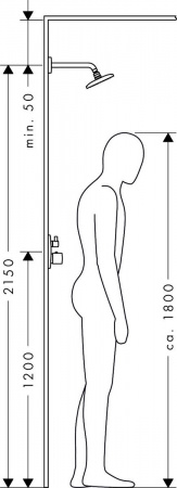 Верхний тропический душ Hansgrohe Raindance Е Air 1jet 240 27380000 фото