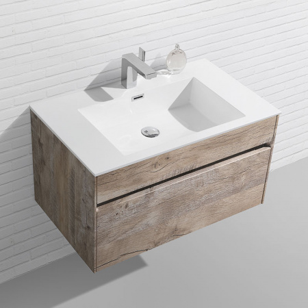 Тумба под раковину Vincea Chiara VMC-1C800NW 80 см N.Wood фото