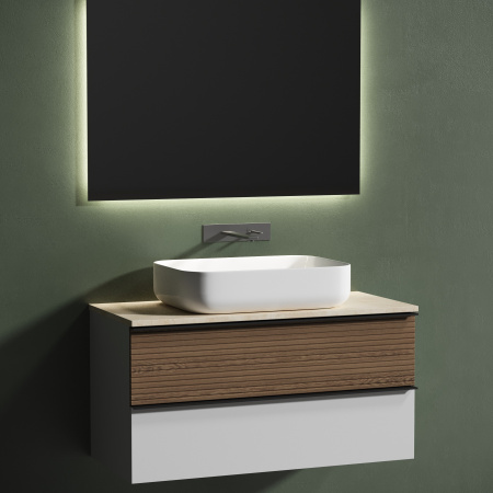 Столешница без отверстия под смеситель Sancos TT100A2 100 см, kreman фото