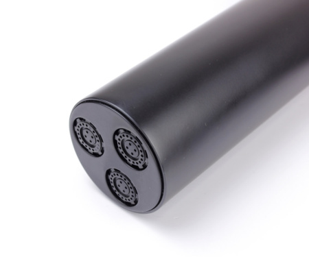 Верхний тропический душ Bronze de Luxe Liberty 501B-P черный матовый фото