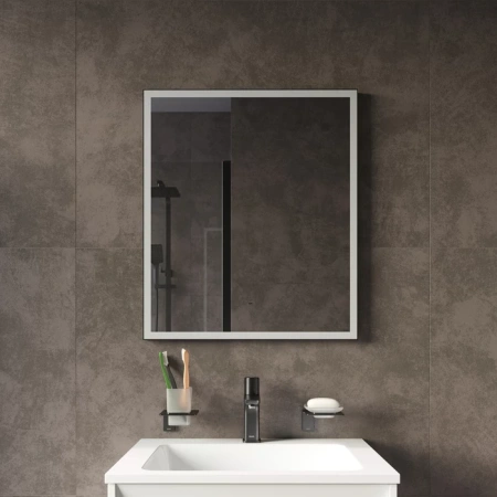 Зеркало с подсветкой и термообогревом Iddis Slide SLI6000i98 60x70 фото