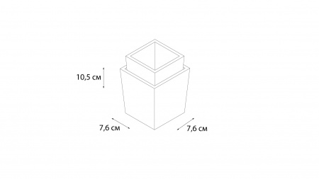 Стакан для зубных щеток Fixsen Wood FX-110-3 фото