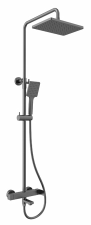 Душевая система Kaiser Cube 01582-15 воронёная сталь фото