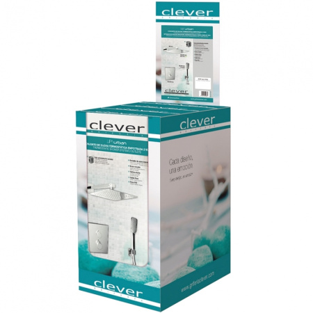 Душевая система Clever Up! Urban 61107 Хром фото