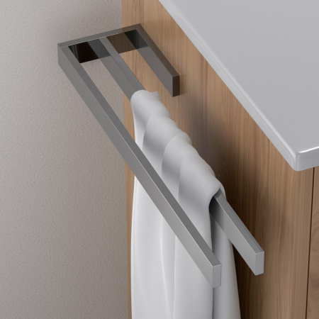 Полотенцедержатель двойной Timo Petruma 15252/13 Никель фото