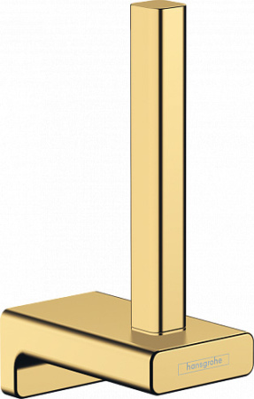 Держатель запасного рулона туалетной бумаги Hansgrohe AddStoris 41756990 полированное золото фото