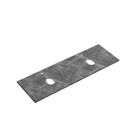 Столешница с отверстием под смеситель Sancos TT140A1X 140 см, black sky фото