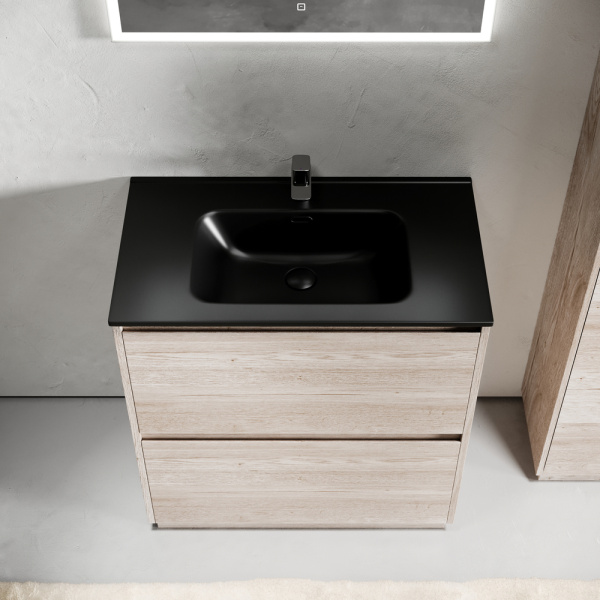 Тумба под раковину Sancos Libra Floor LB80FEG дуб галифакс натуральный фото