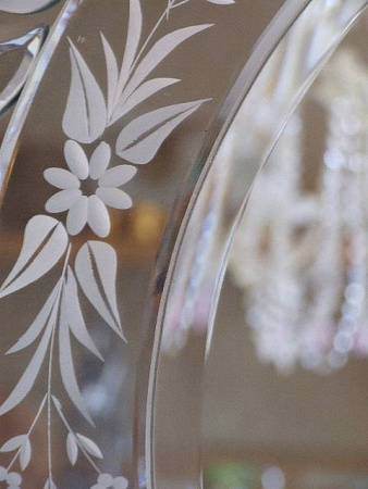 Зеркало венецианское в раме Art-Zerkalo Charm VZ128SL 80 см фото