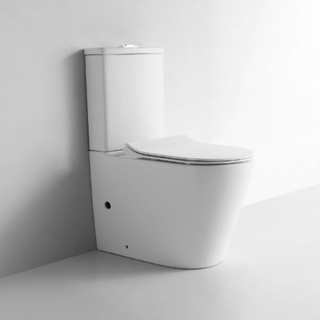 Унитаз напольный CeramaLux NS-2178 с сиденьем soft close фото