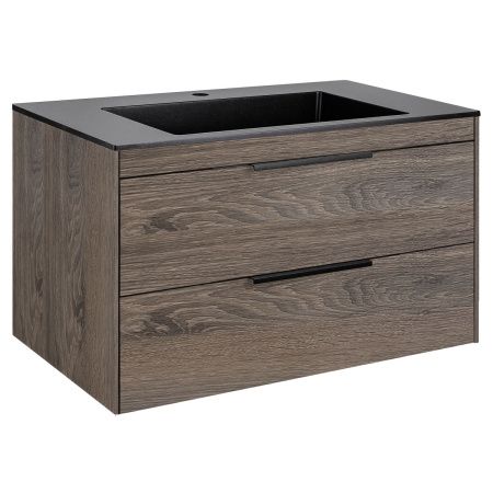 Тумба под раковину Vincea Chiara 2D VMC-2C2800RO R.Oak 80 см фото