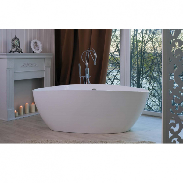 Ванна из литьевого мрамора Romance Collection Fusion 1560710565RW 156x71 R фото