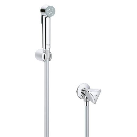 Гигиеническая лейка с угловым вентилем Grohe Tempesta-F 26357000 фото