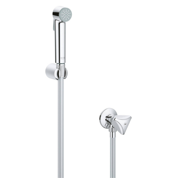 Гигиеническая лейка с угловым вентилем Grohe Tempesta-F 26357000 фото