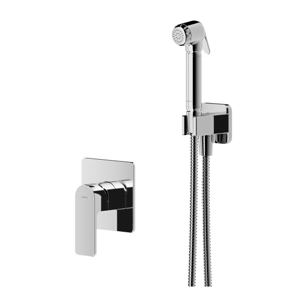 Гигиенический душ со смесителем Omnires Baretti SYSBABI1CR фото