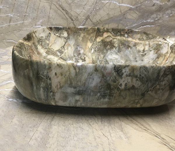 Накладная раковина CeramaLux MNC 186 56х42 фото
