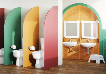 Детское зеркало Акватон Каспер 1A283402CRE20 мишка фото