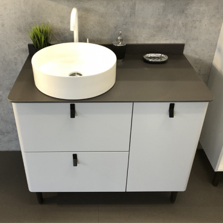 Тумба Comforty Сорренто-90 c раковиной Comforty 9110 фото